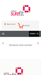 Mobile Screenshot of cabersurefit.com